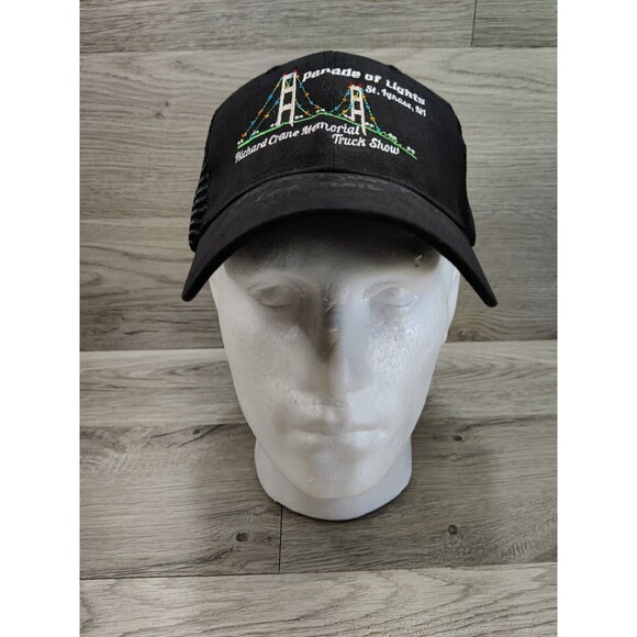 Parade of Lights St. Ignace Richard Crane Memorial Truck Show Trucker Hat Signed - Picture 2 of 11
